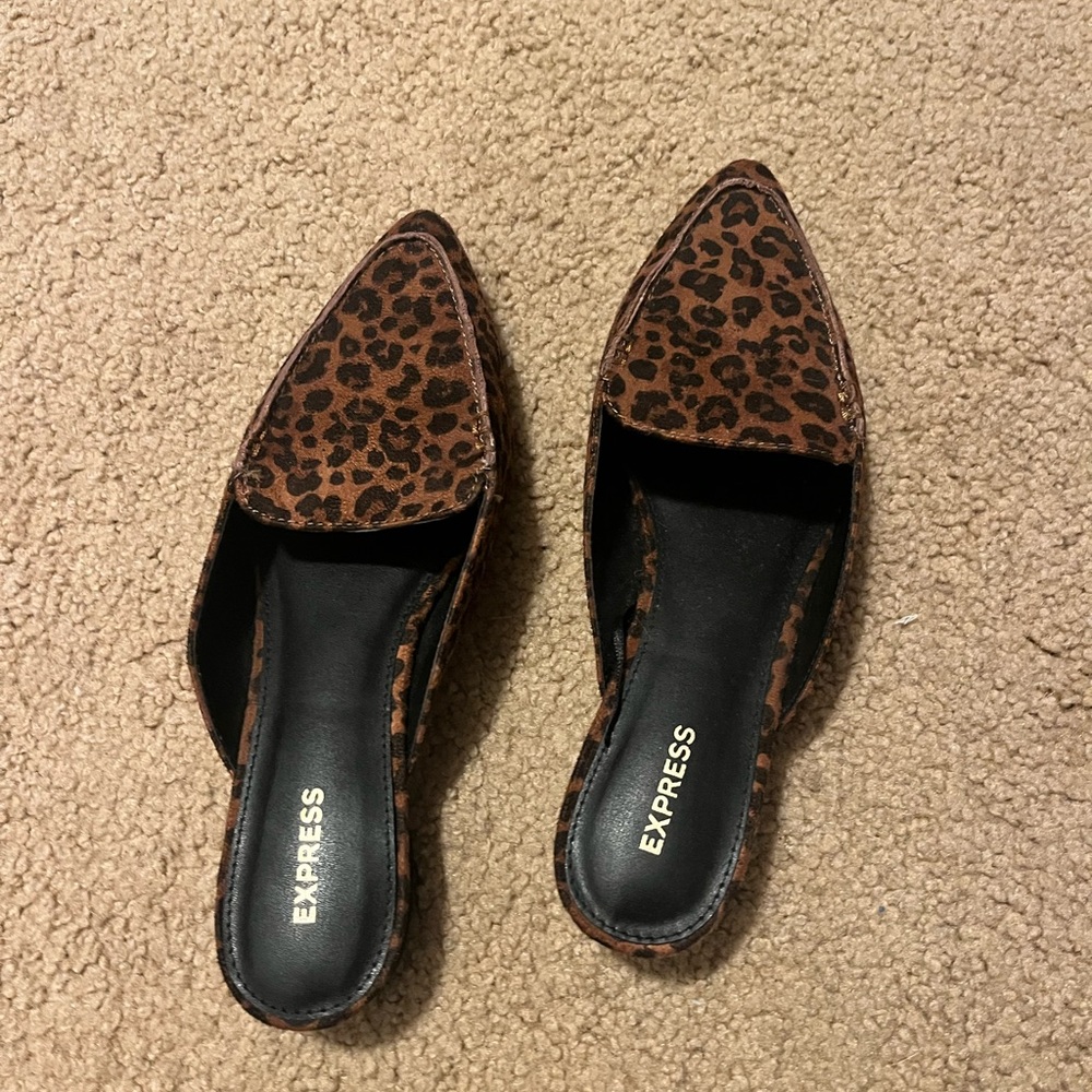 Express Brown Leopard Print